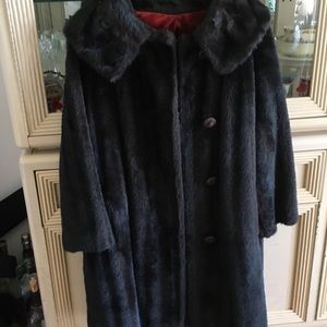 Full length mink coat